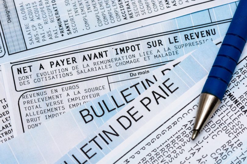 Calcul du salaire en net mensuel d